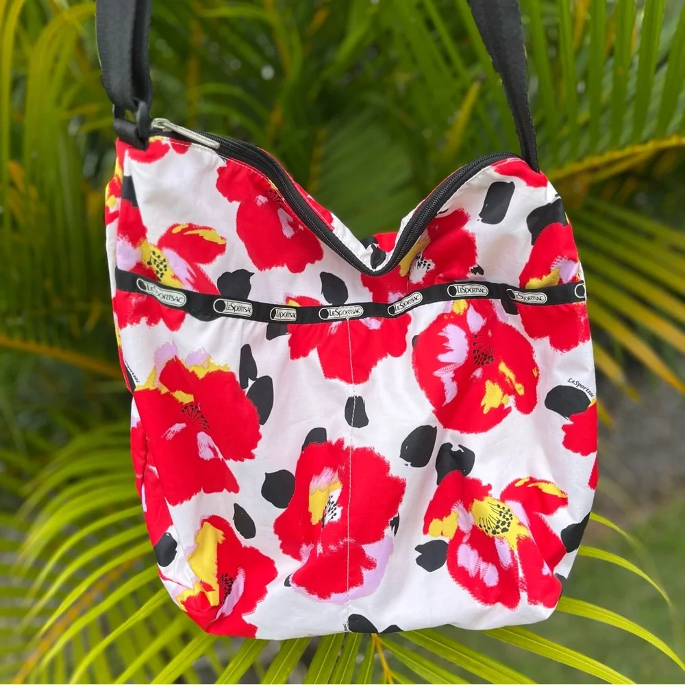 NWOT LeSportSac Floral Crossbody Bag